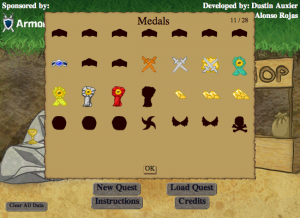 The Enchanted Cave: medals